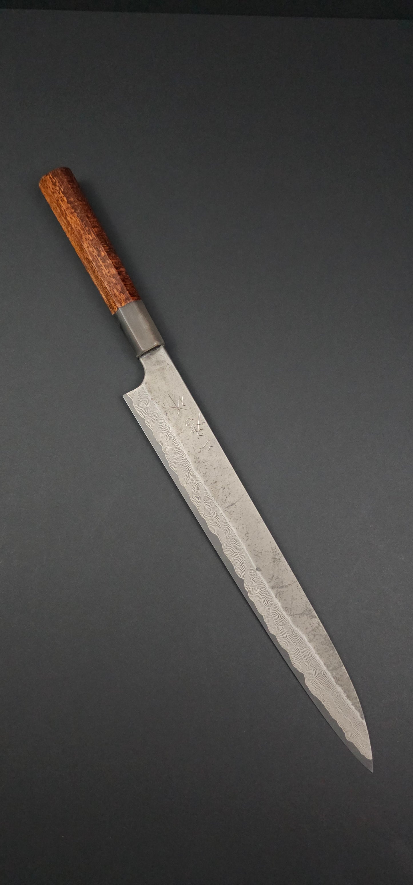 Nigara Hamono Ginsan damascus Sujihiki 270mm