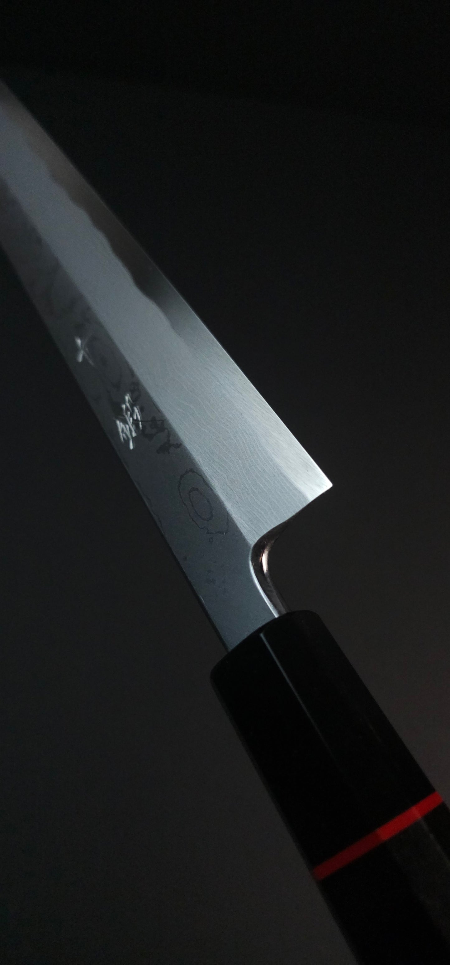 Yoshikazu Tanaka Blue1 Damascus Yanagiba 270mm