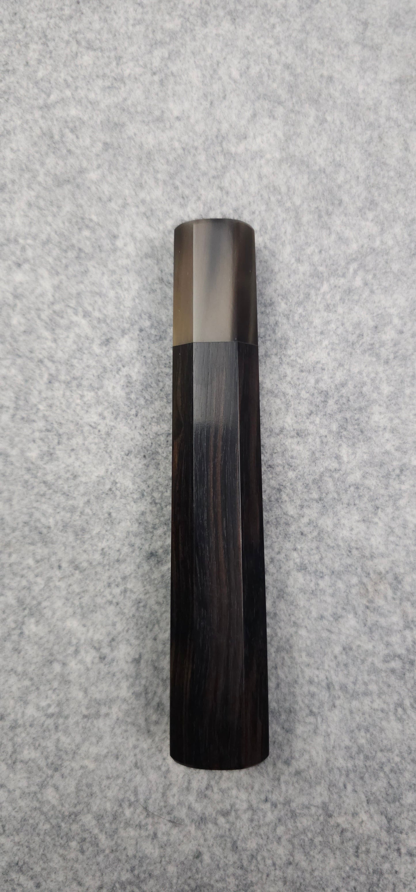 Black Ebony with Blond Buffalo Horn Ferrule (Addon)