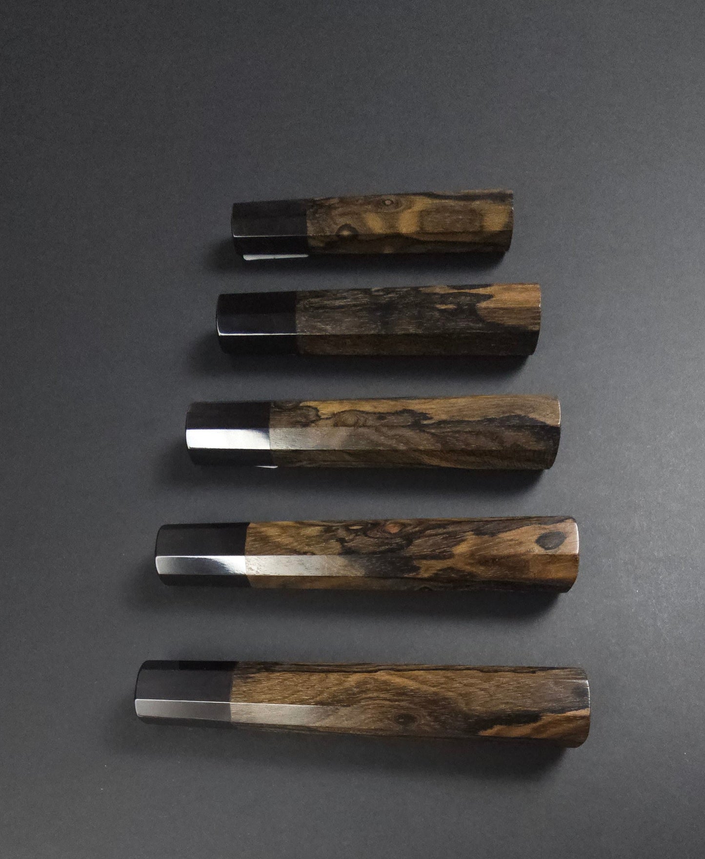 Black Persimmon With Dark Buffalo Horn Ferrule