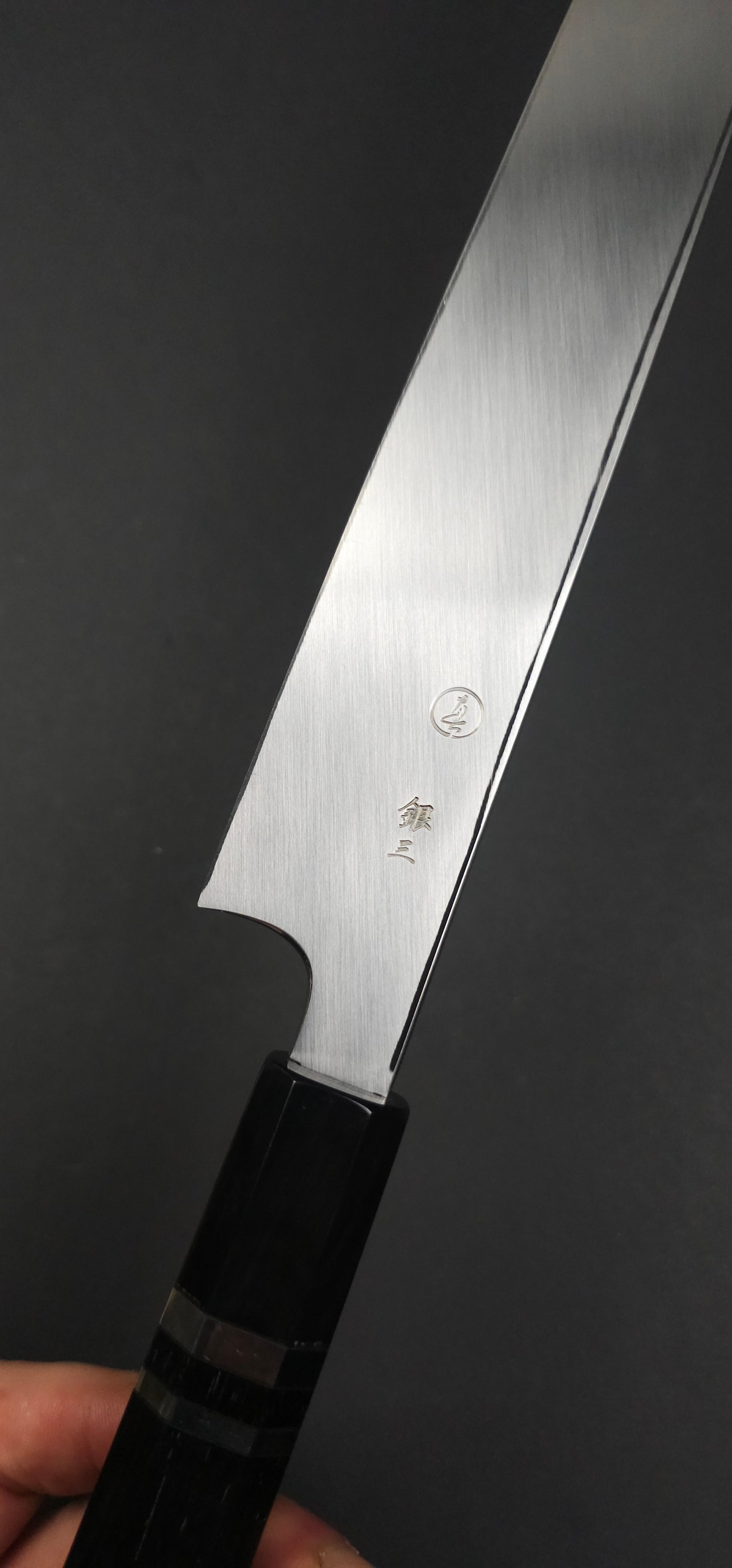 Tadokoro Hamono Ginsan(Silver3) Yanagiba 300mm-Mirror Polished