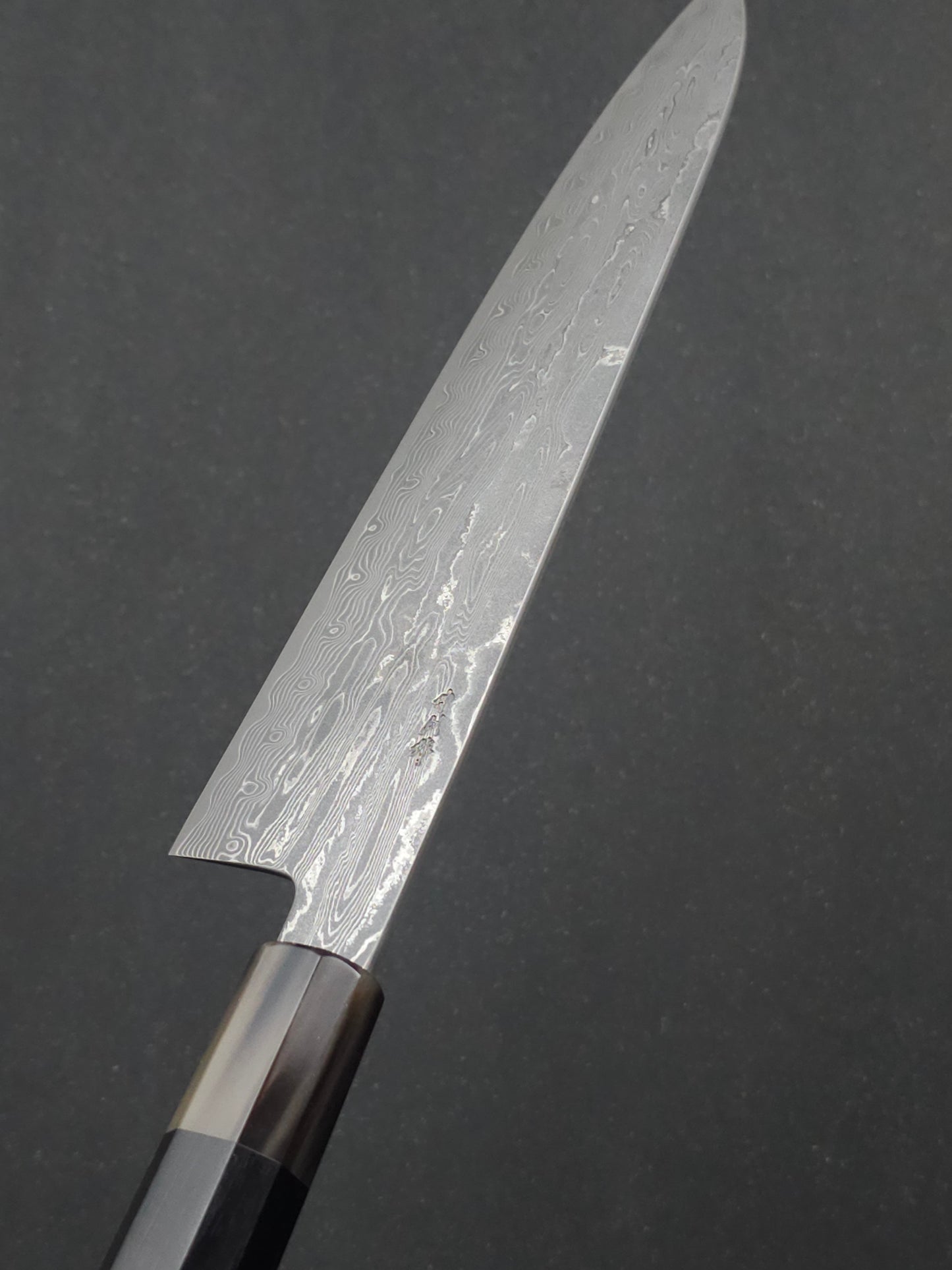 Nakagawa & Sakai Kikumori SPG STRIX Damascus Gyuto 240mm