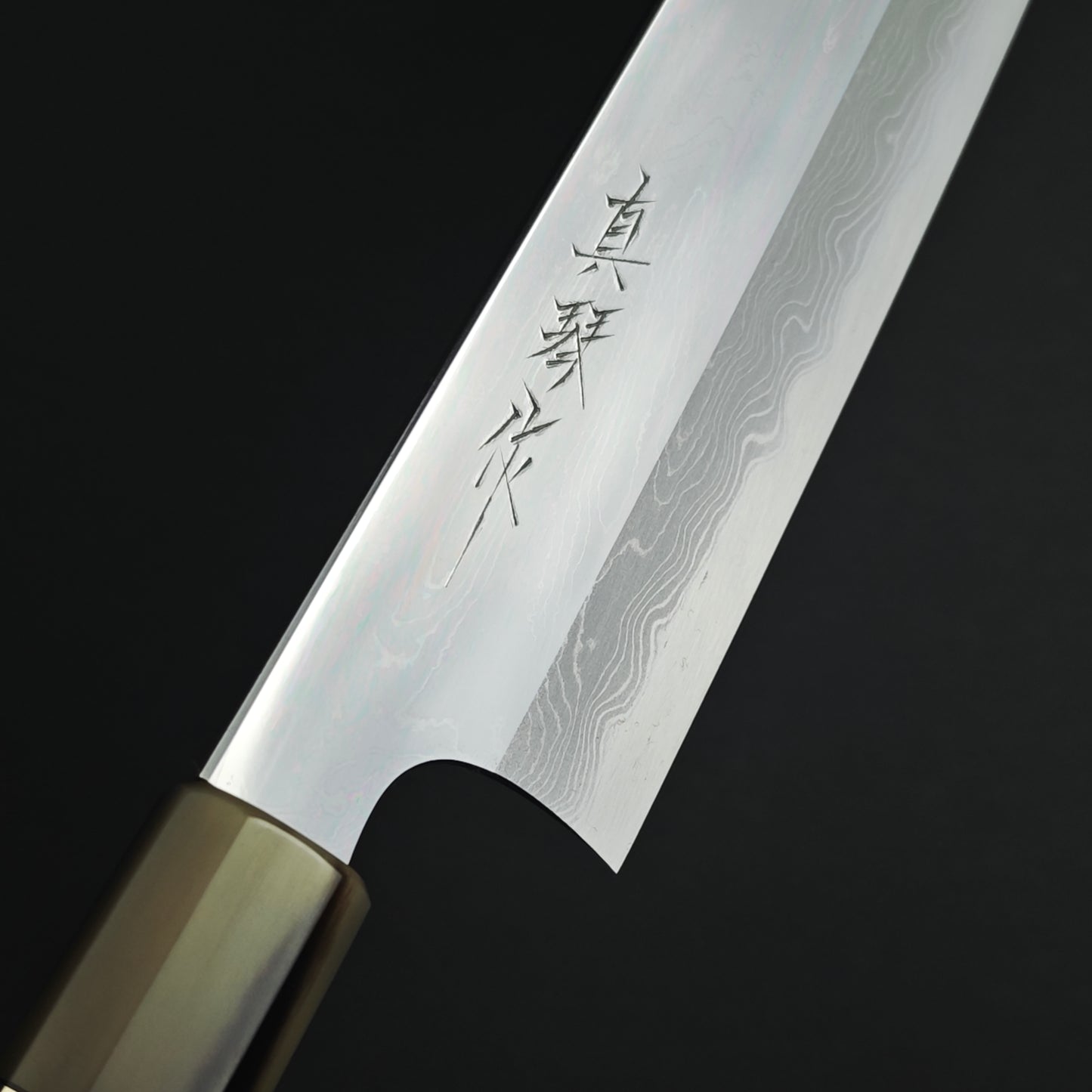 Tadokoro Hamono Blue1 Damascus Kiritsuke Gyuto 240mm