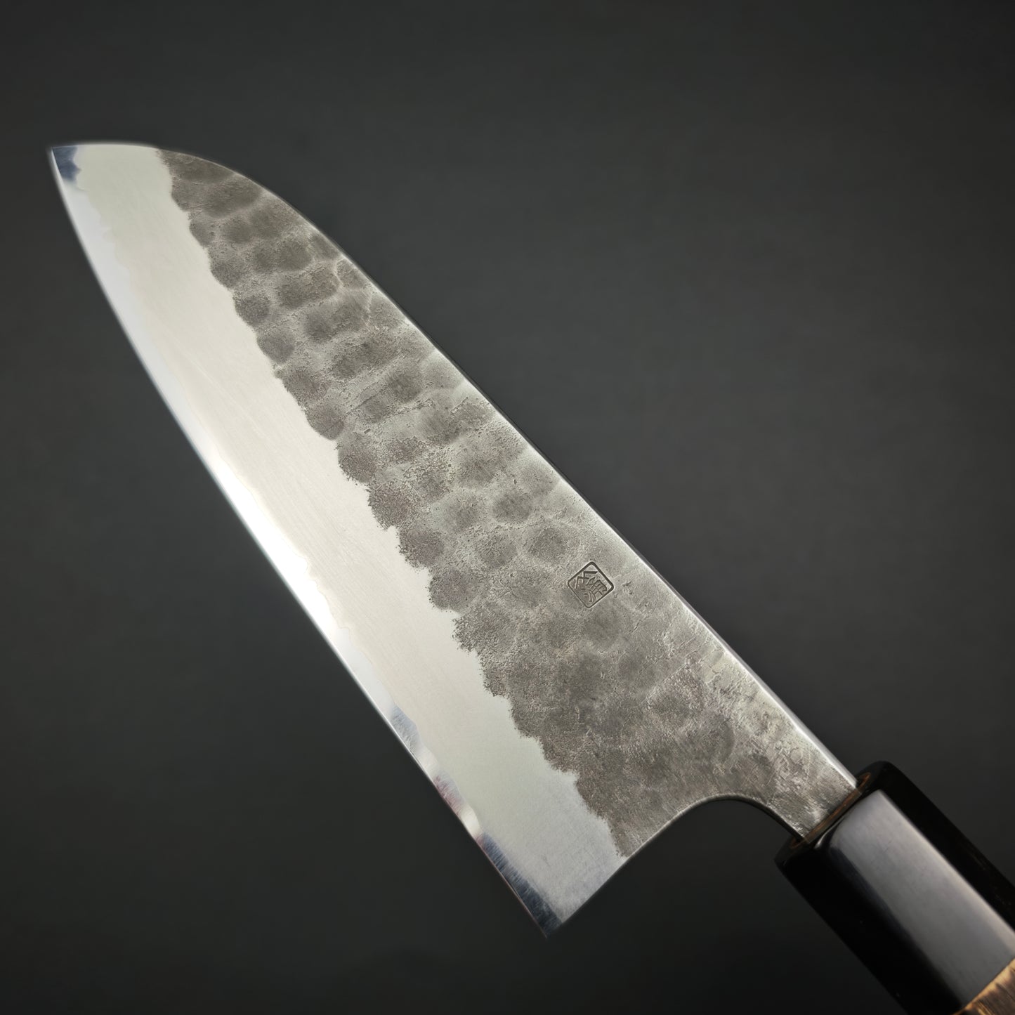 Toshihiro Wakui White2 Tsuchime Santoku 165mm