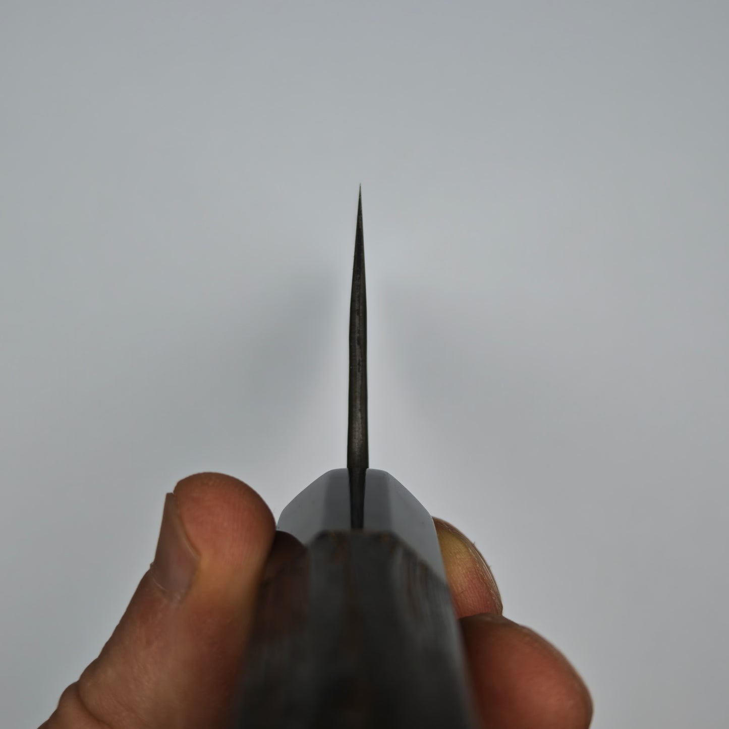 6 Miyazaki Kajiya Ginsan Tsuchime Kirituke Gyuto 200mm