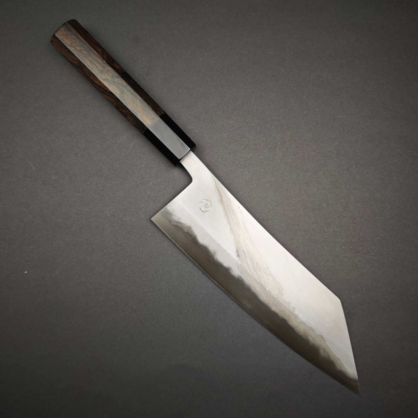 18 Miyazaki Kajiya Blue2 Bunka 195mm Super Soft Steel Hon-warikomi