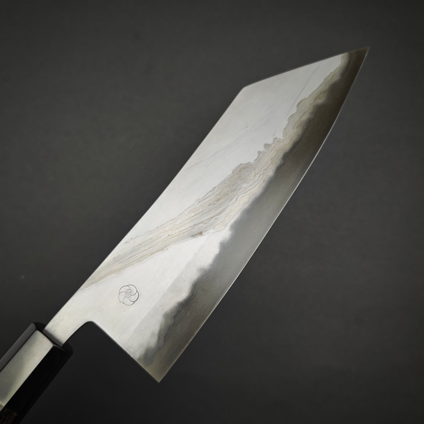 18 Miyazaki Kajiya Blue2 Bunka 195mm Super Soft Steel Hon-warikomi