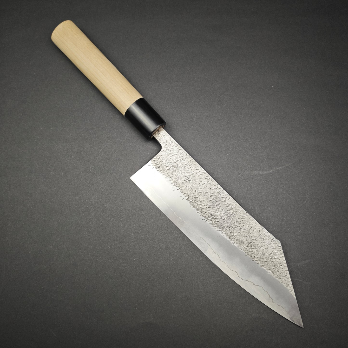 1 Miyazaki Kajiya Ginsan Tsuchime Kirituke Gyuto 205mm