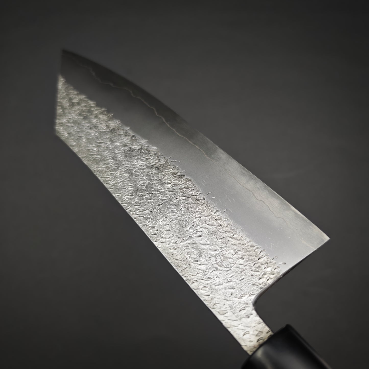 1 Miyazaki Kajiya Ginsan Tsuchime Kirituke Gyuto 205mm