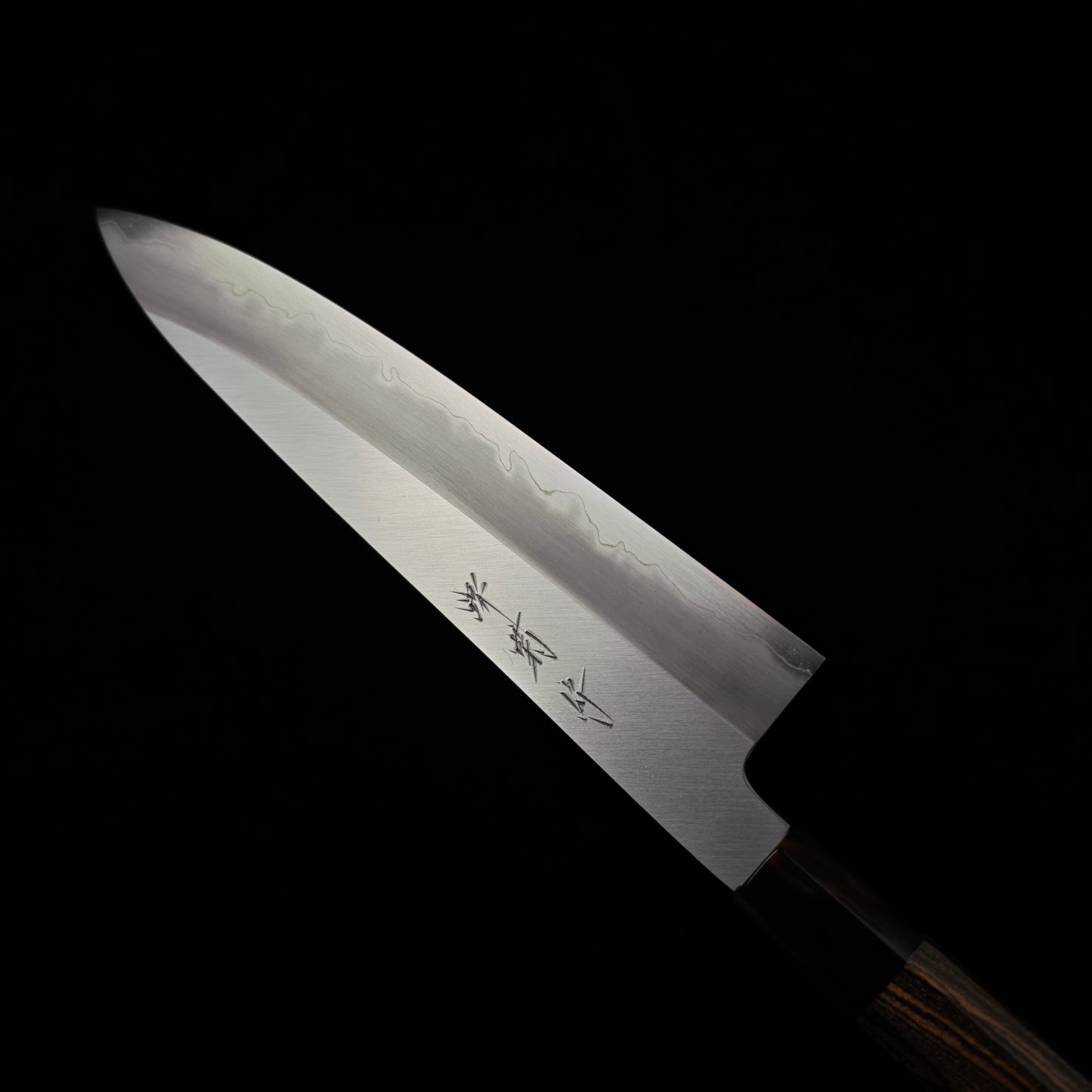 Sakai Kikumori-Yoshikazu Tanaka Blue Super Kasumi Gyuto 240mm