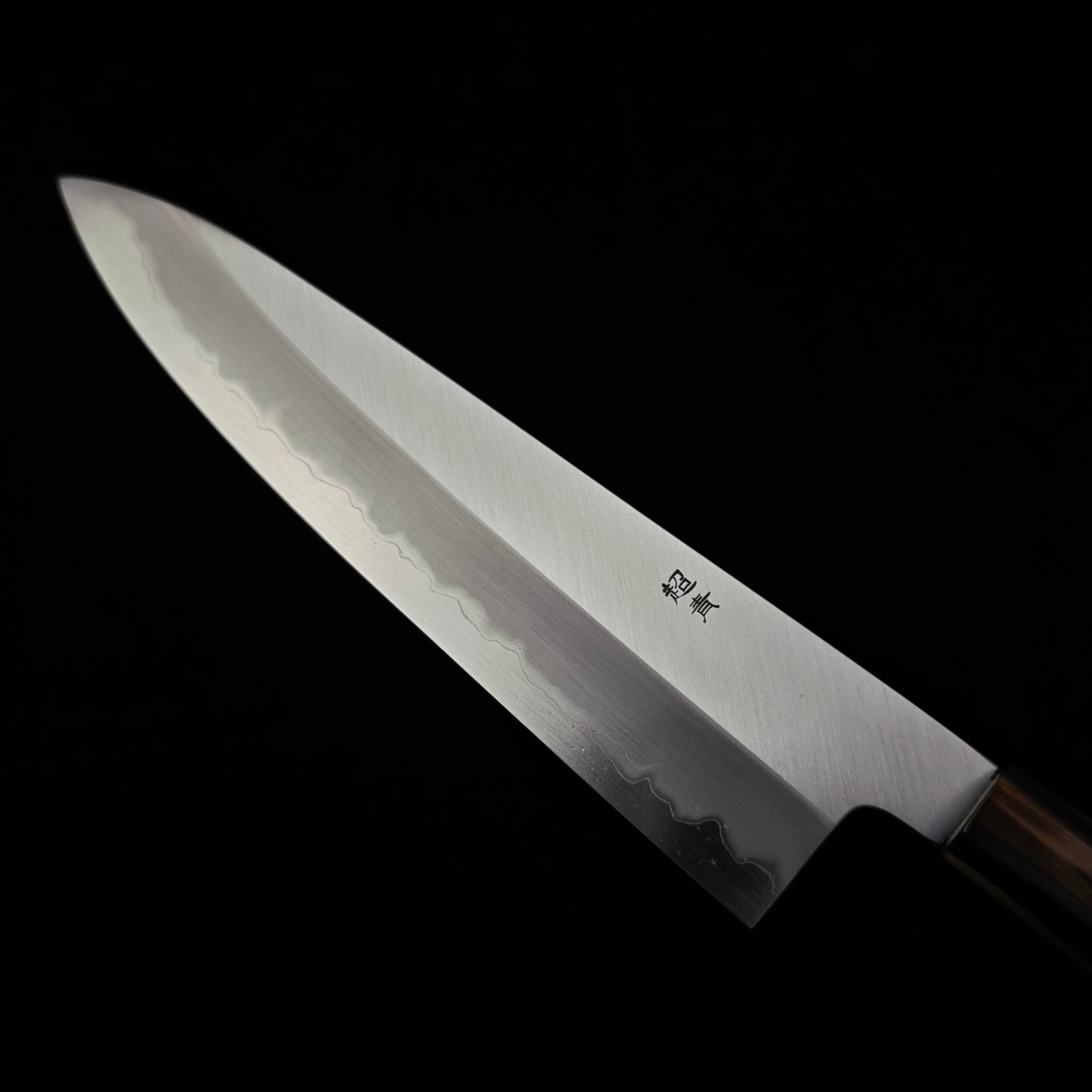 Sakai Kikumori-Yoshikazu Tanaka Blue Super Kasumi Gyuto 240mm