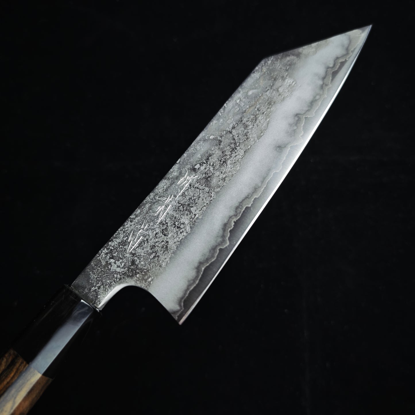 Sakai Kikumori Aogami2 Nashiji Bunka 180mm