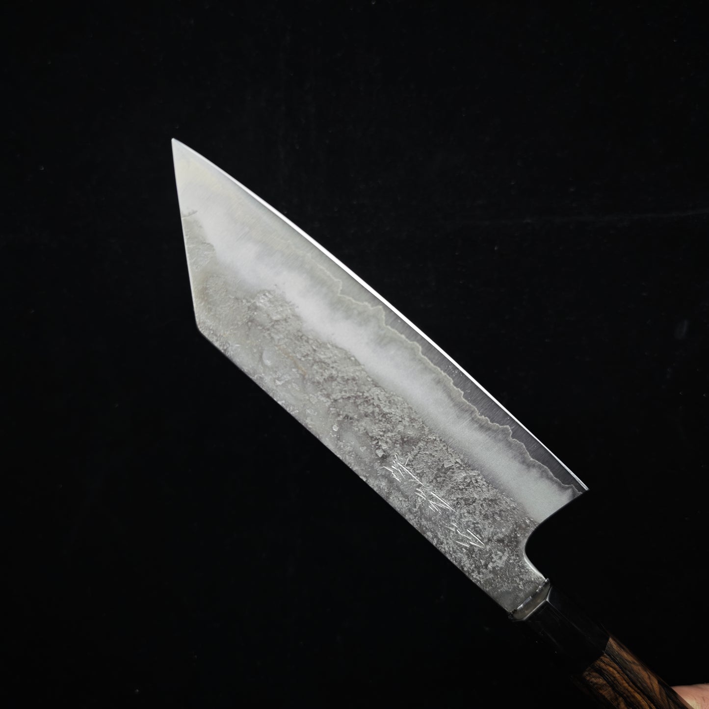 Sakai Kikumori Aogami2 Nashiji Bunka 180mm