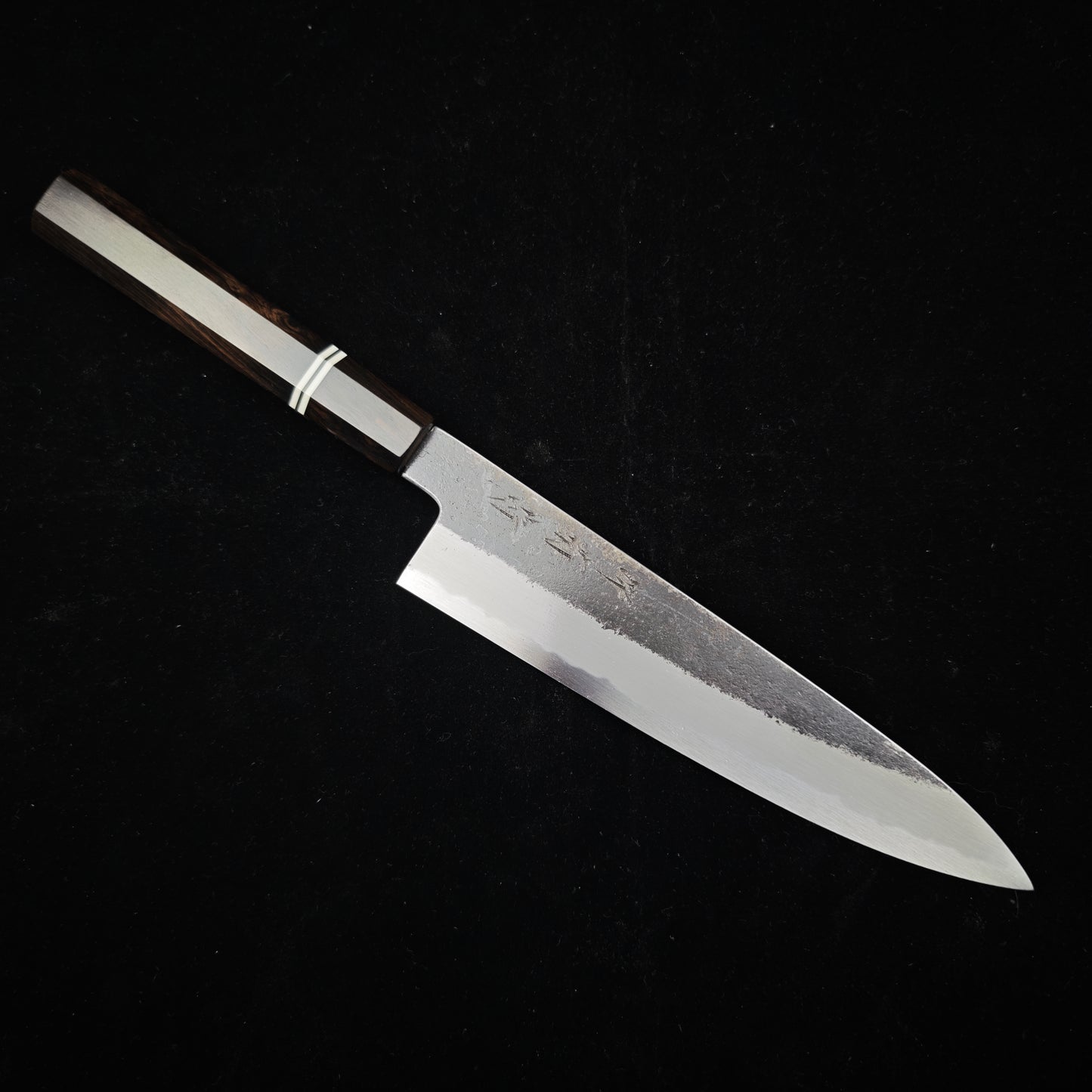 Sakai Kikumori-Yoshikazu Tanaka White2 Kuro Gyuto 210mm