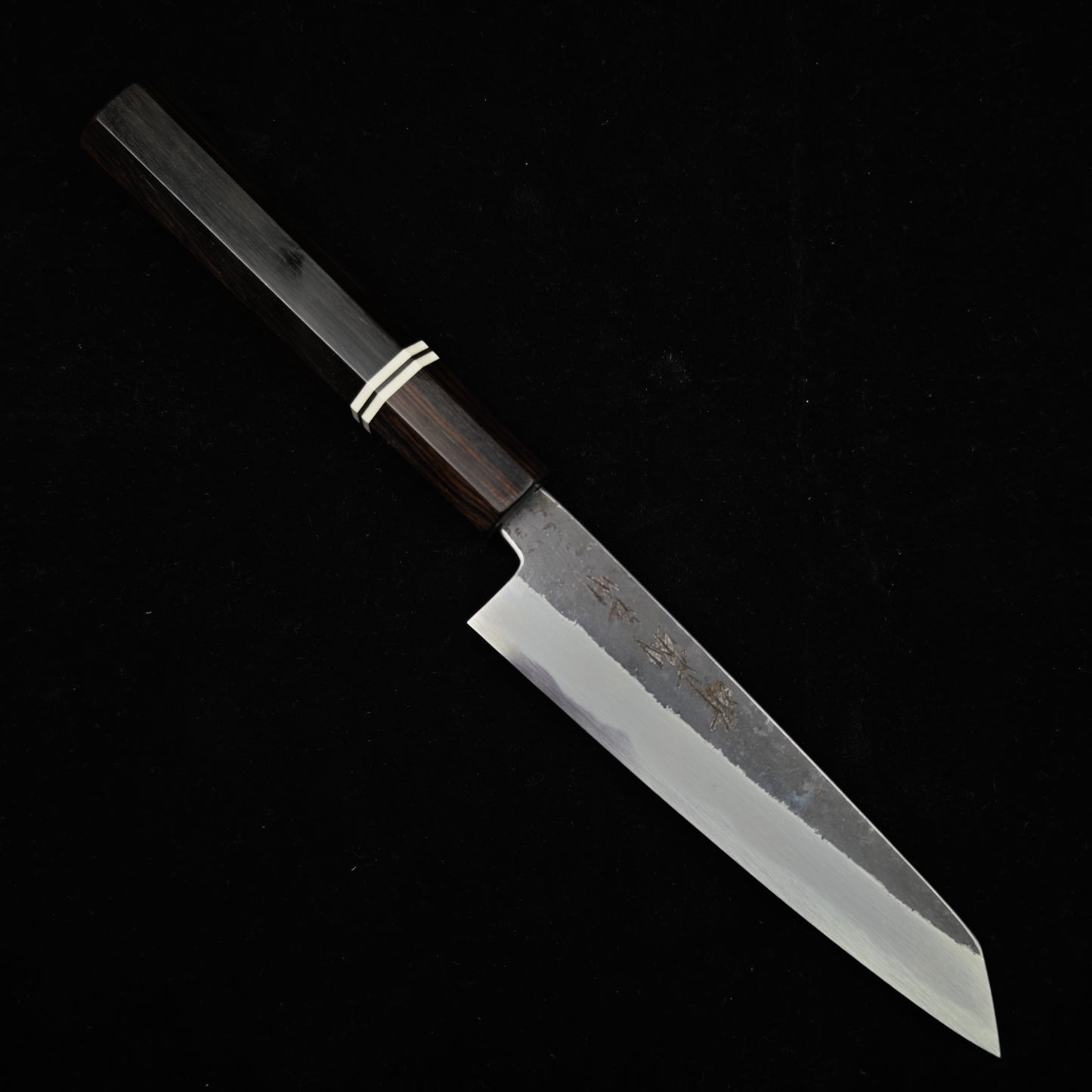 Sakai Kikumori-Yoshikazu Tanaka White2 Kuro Kiritsuke Petty 135mm