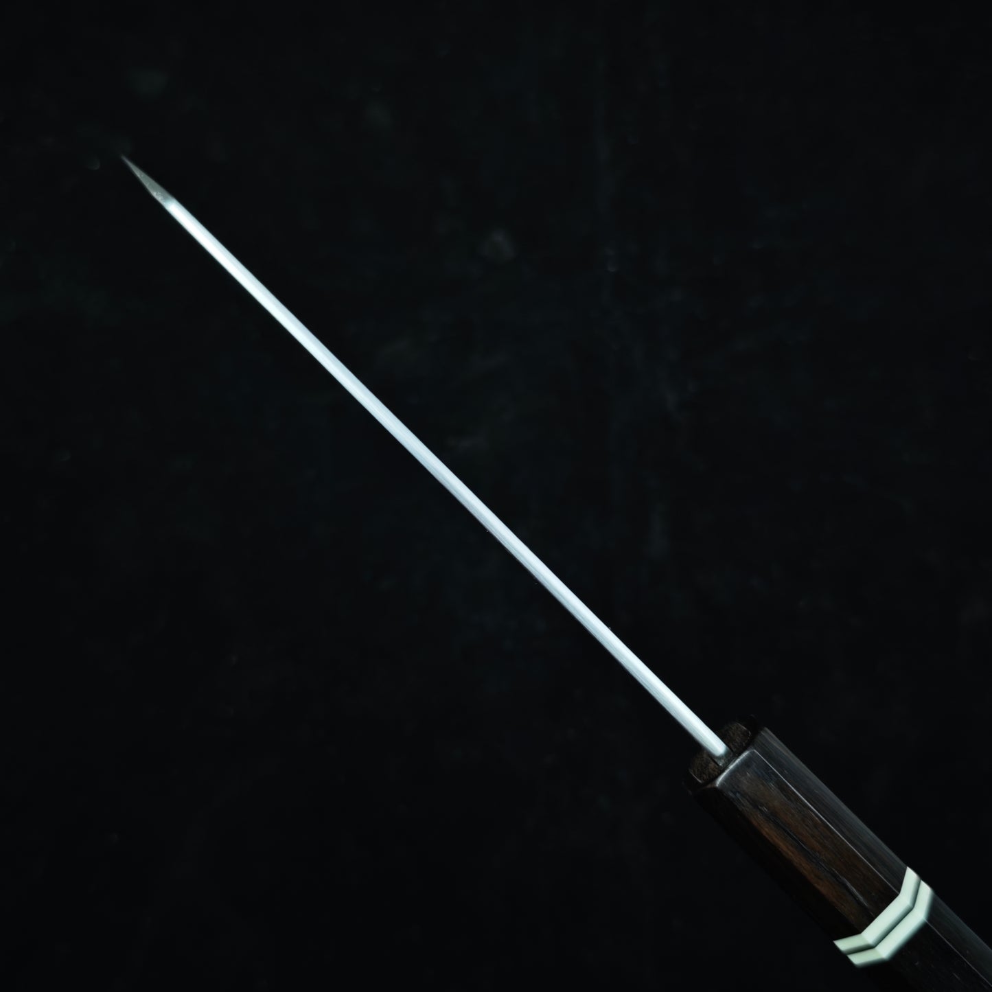 Sakai Kikumori-Yoshikazu Tanaka White2 Kuro Kiritsuke Petty 135mm