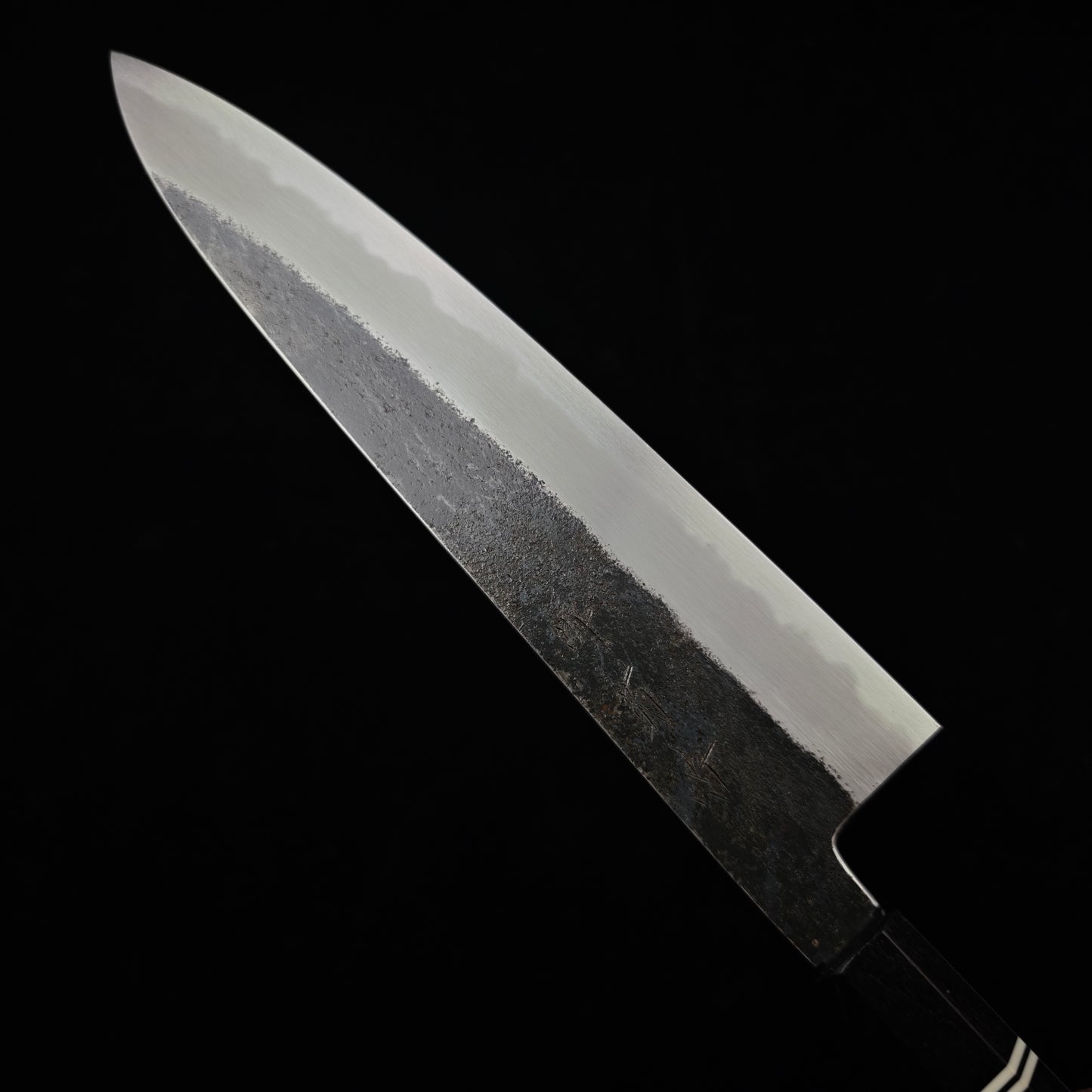 Sakai Kikumori-Yoshikazu Tanaka White2 Kuro Gyuto 240mm