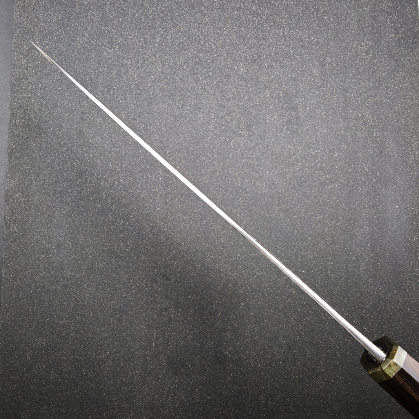 Mutsumi Hinoura V-toku Rainbow Damascus Gyuto 240mm-Stainless Clad