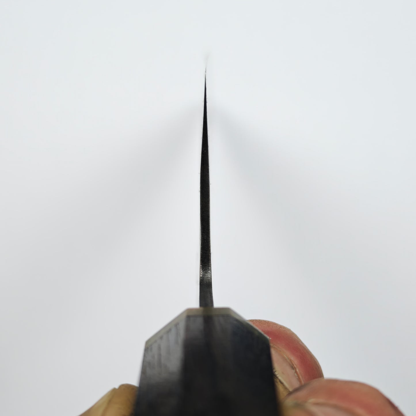 Mutsumi Hinoura V-toku Rainbow Damascus Gyuto 240mm-Stainless Clad