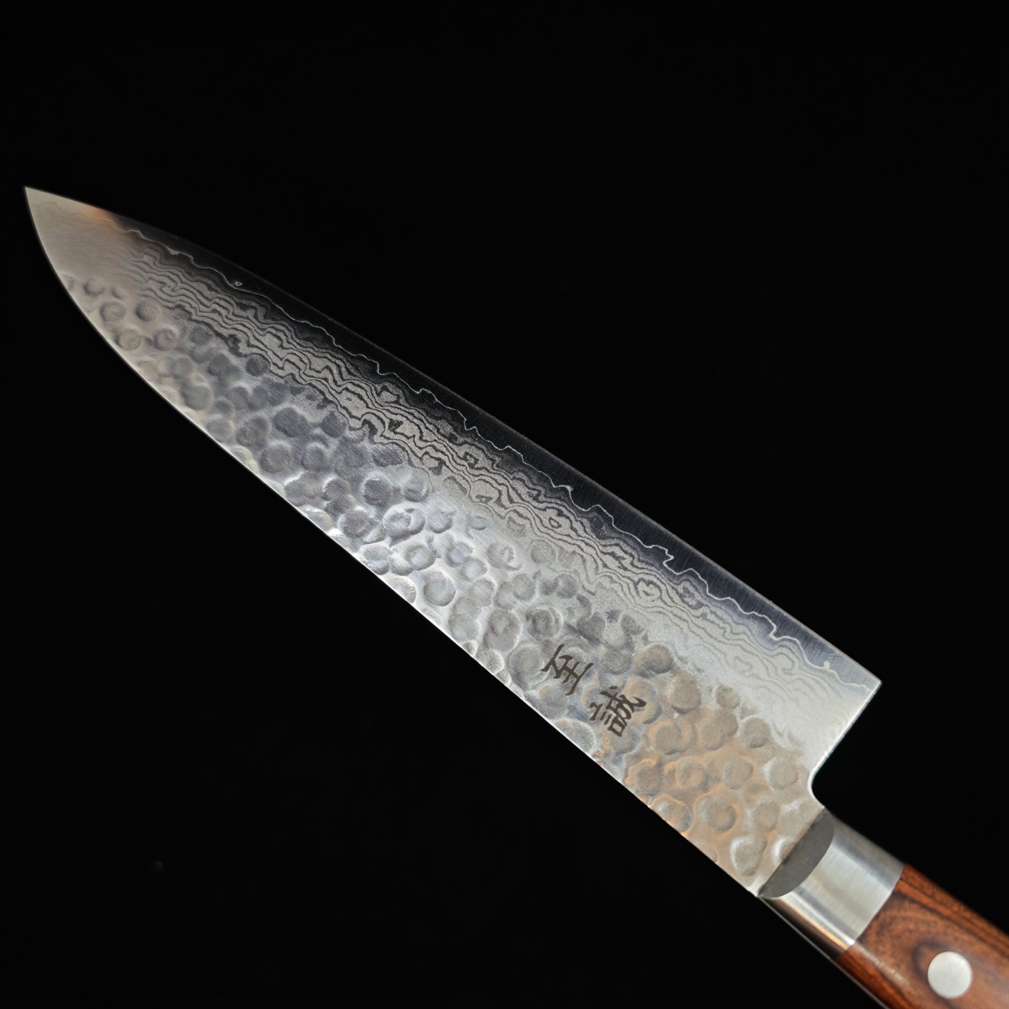 Shisei VG10 Sumi Tsuchime Gyuto 210mm