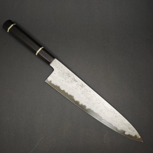 Sakai Kikumori Yoshikazu-Tanaka Blue1 Gyuto 240mm