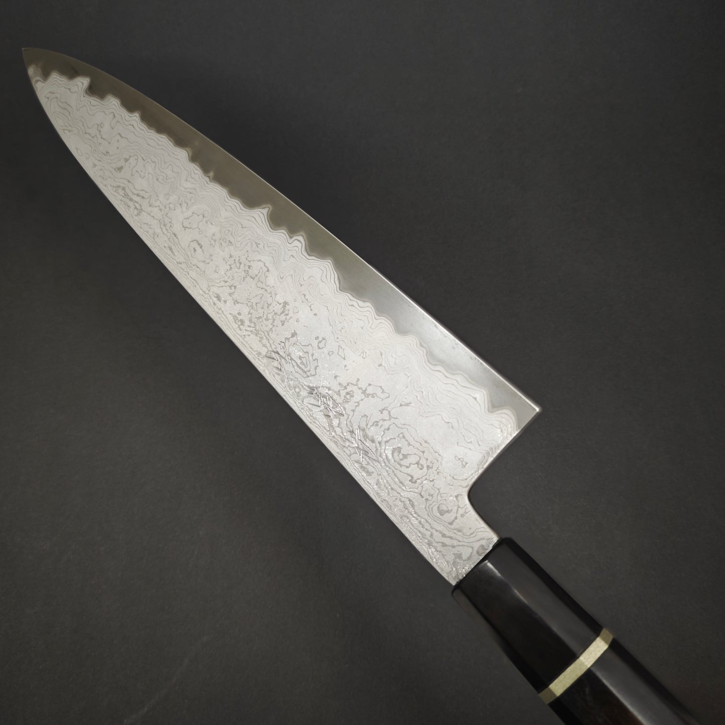 Sakai Kikumori Yoshikazu-Tanaka Blue1 Gyuto 240mm