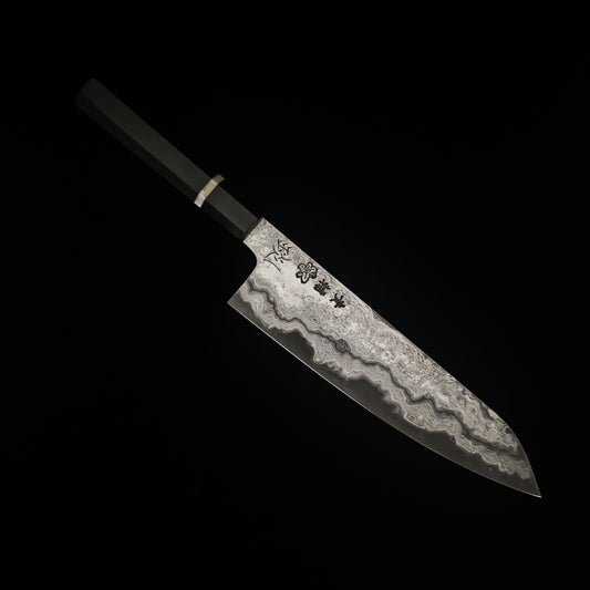 Manaka Hamono Kisuke Kokuenn Gyuto 225mm