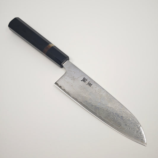 Shisei VG10 Damascus Santoku 165mm