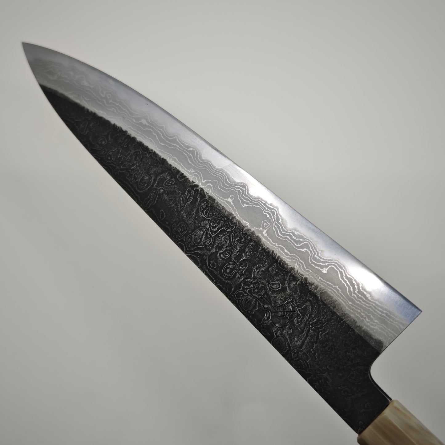 Mutsumi Hinoura White2 Kitaeji Gyuto 240mm