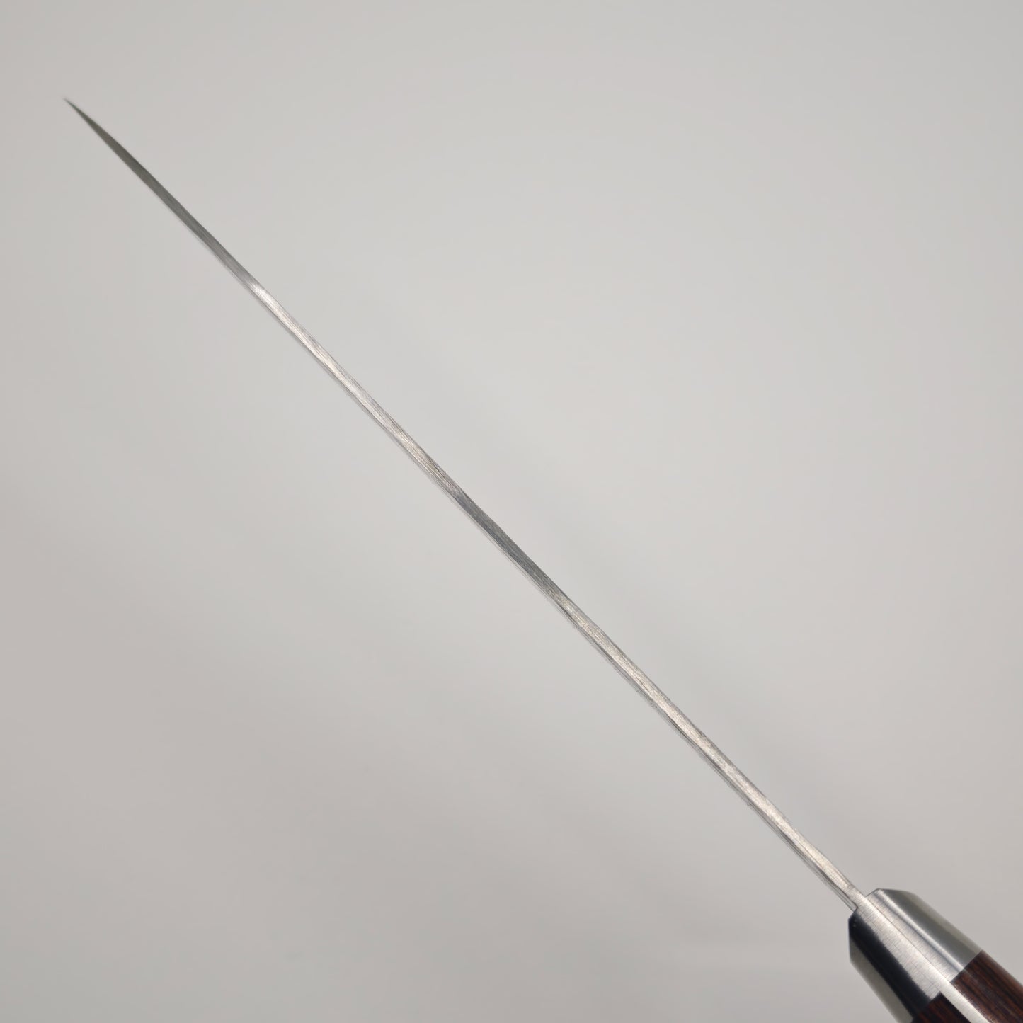 Touroku Sakai Ono VG10 17 Layer Damascus Santoku 180mm Brown Western Handle