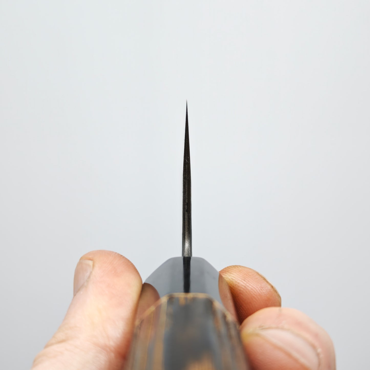 Toshihiro Wakui White2 Tsuchime Santoku 165mm