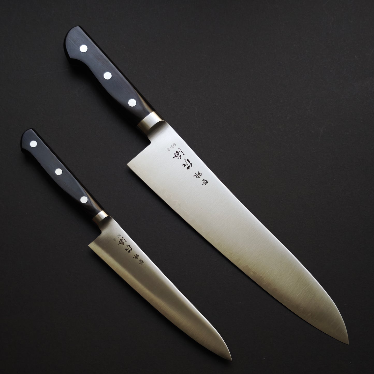 Knife Set 2 Touroku Sakai SG2 Migaki (G240,P)