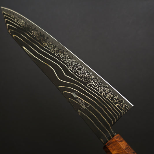 Kanjo SG2 Damascus Kiritsuke Gyuto 240mm