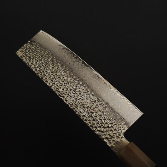 Shisei VG10 33 Layers Hammered Damascus Nakiri 170mm