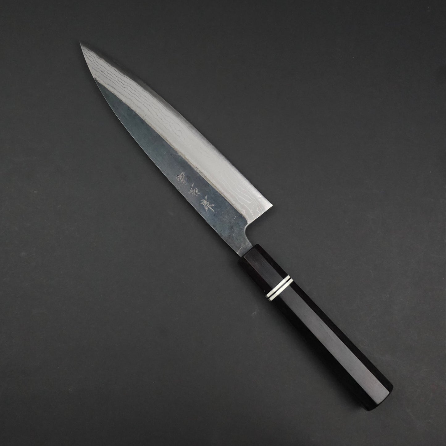 Black Ebony with Black & White Spacer