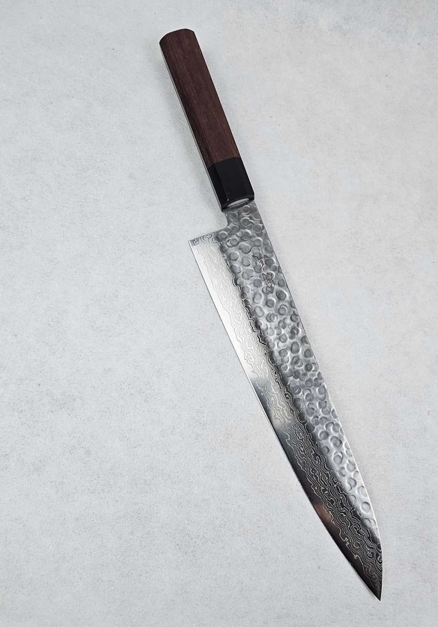 OUL Sakai VG10 damascus Tsuchime Gyuto 240mm