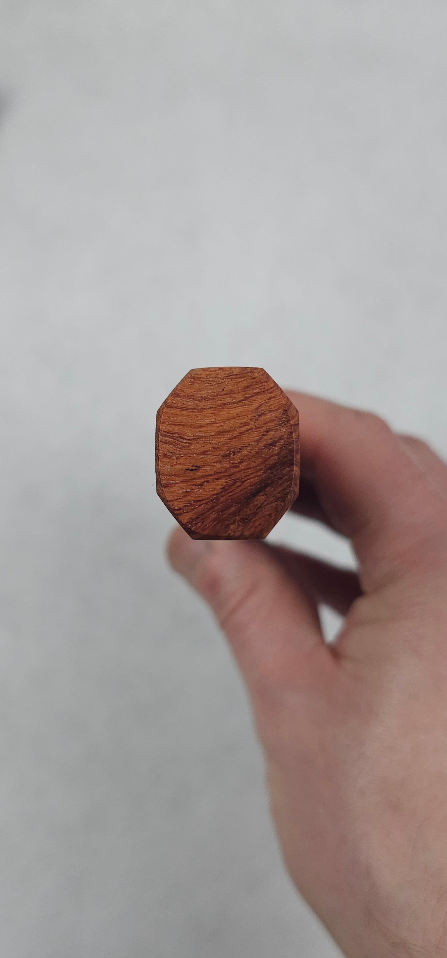 Burmese rosewood with blond buffalo ferrule