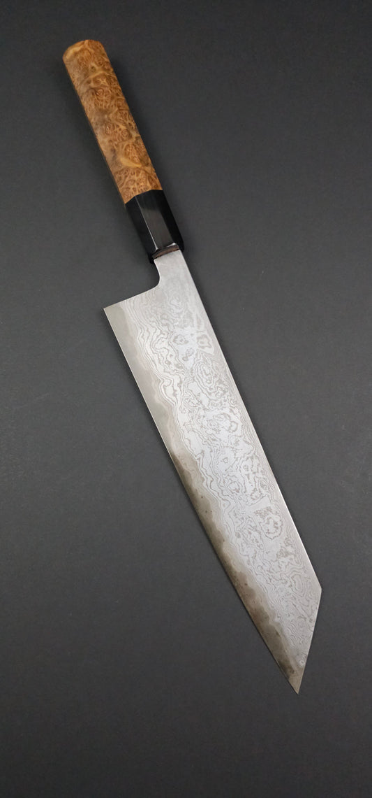 Yoshikazu Tanaka Blue1 Damascus Kiritsuke Gyuto 240mm