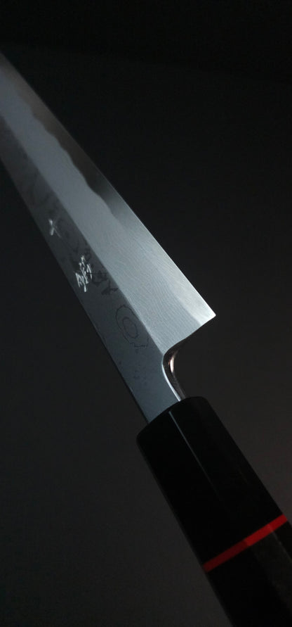 Yoshikazu Tanaka Sharpened by Myojin Blue2 Damascus Yanagiba 270mm