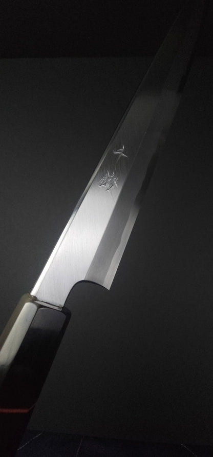 Yoshikazu Tanaka Sharpened by Myojin Blue2 Yanagiba 300mm