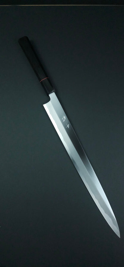 Yoshikazu Tanaka Sharpened by Myojin Blue2 Yanagiba 300mm