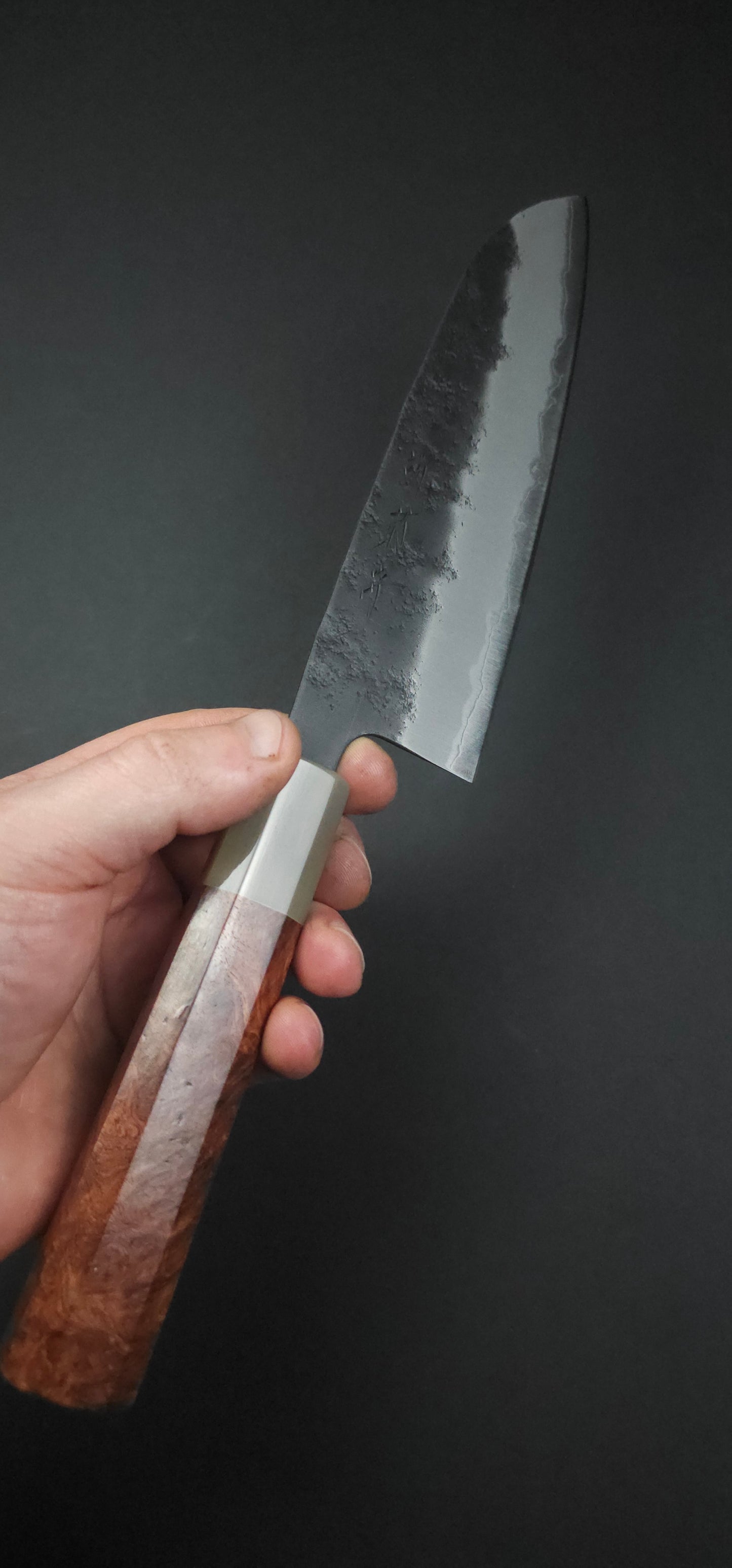 Sakai Kikumori BAS Blue Super Santoku 165mm