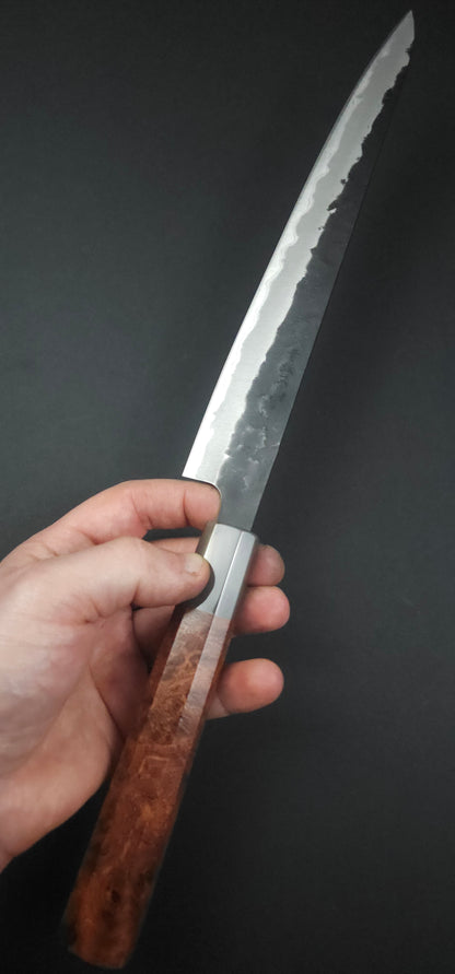 Sakai Kikumori BAS Blue Super Sujihiki 240mm