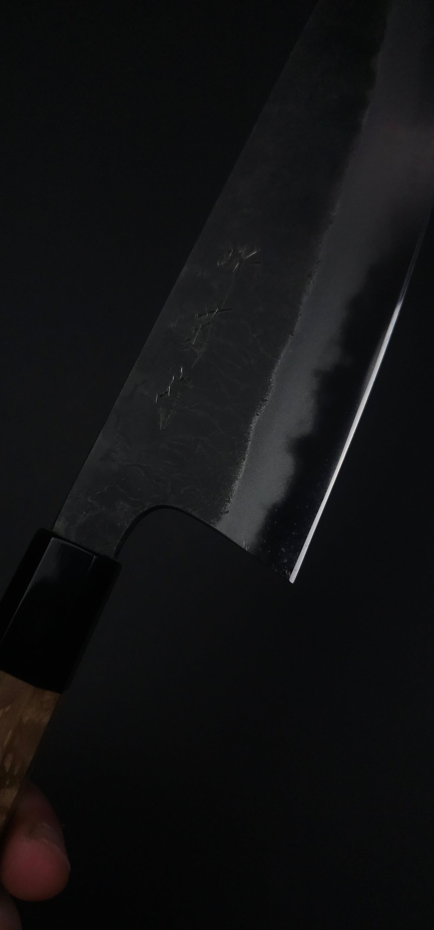 Sakai Kikumori White1 Kuro-uchi Gyuto 240mm