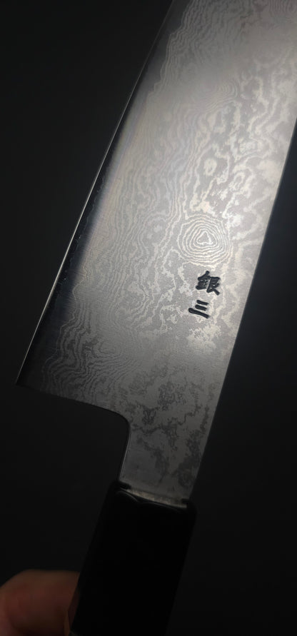 Sakai Kikumori Ginsan Damascus Gyuto 240mm