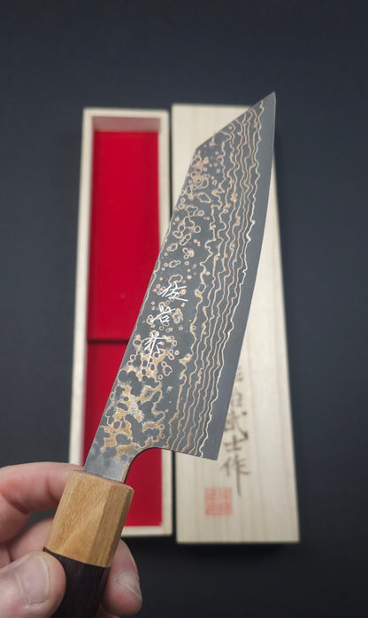 Takeshi Saji VG10 Gold RWO Bunka 160mm