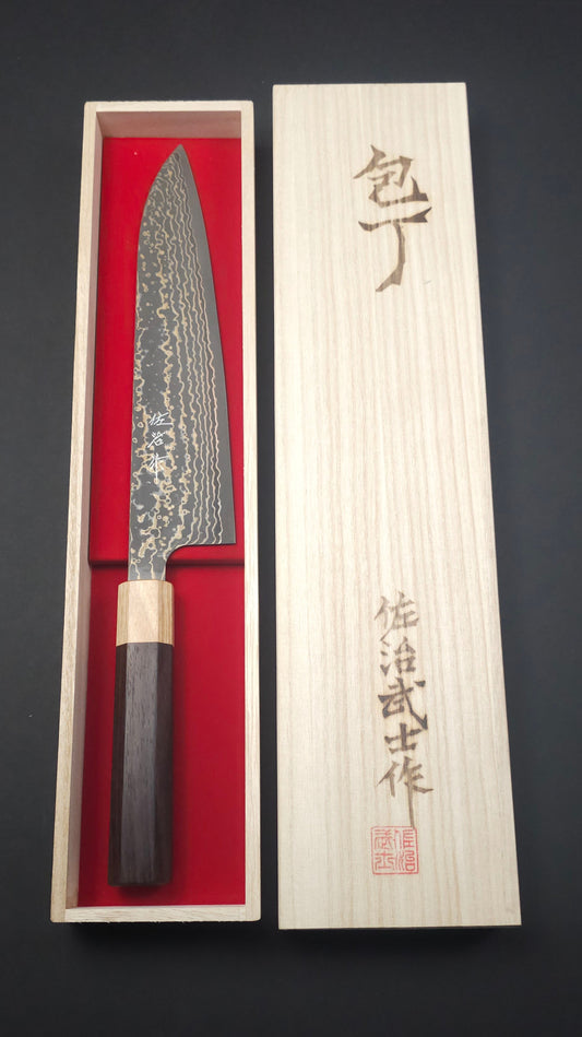 Takeshi Saji VG10 Gold RWO Gyuto 210mm