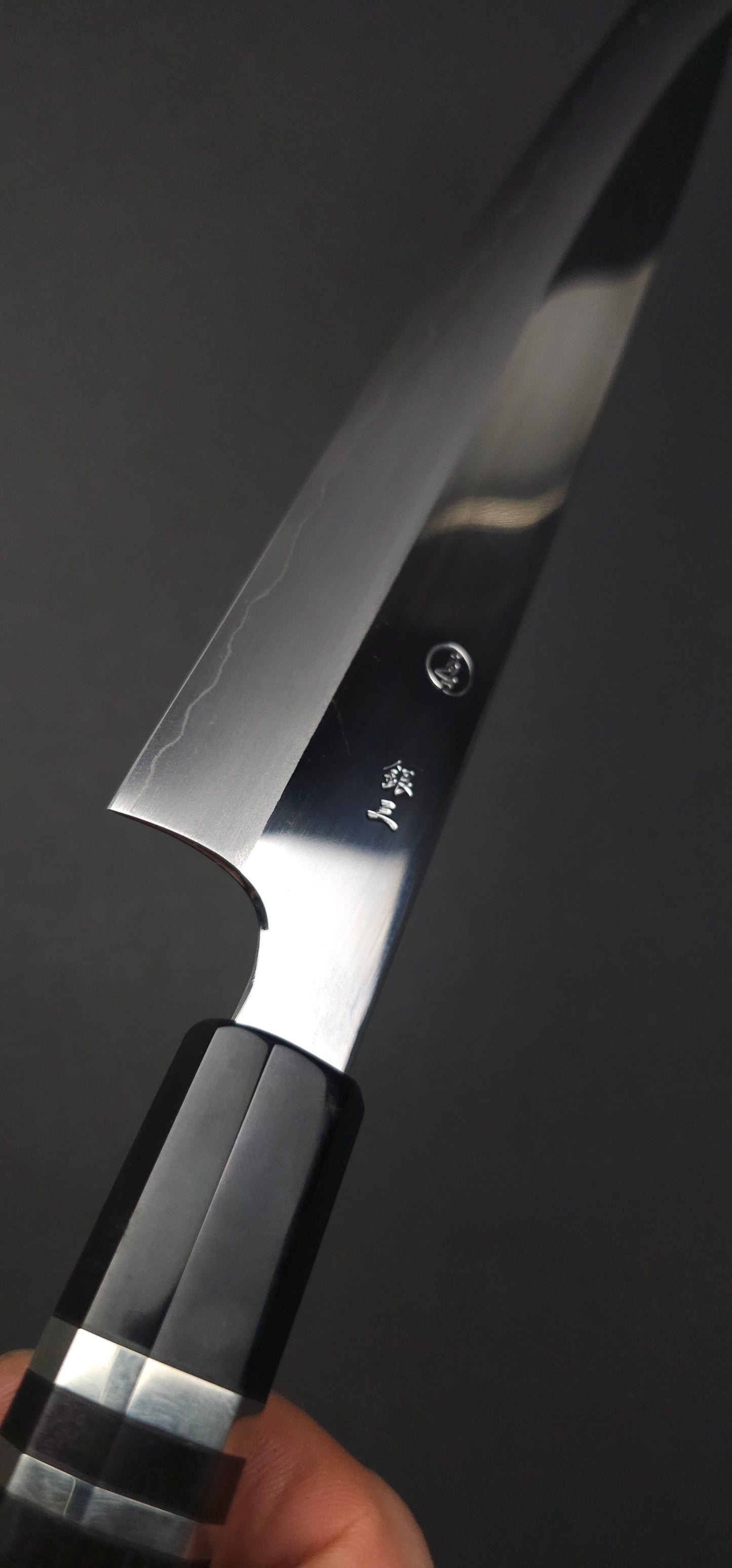 Tadokoro Hamono Mirror Polished Ginsan(Silver3) Sujihiki 300mm