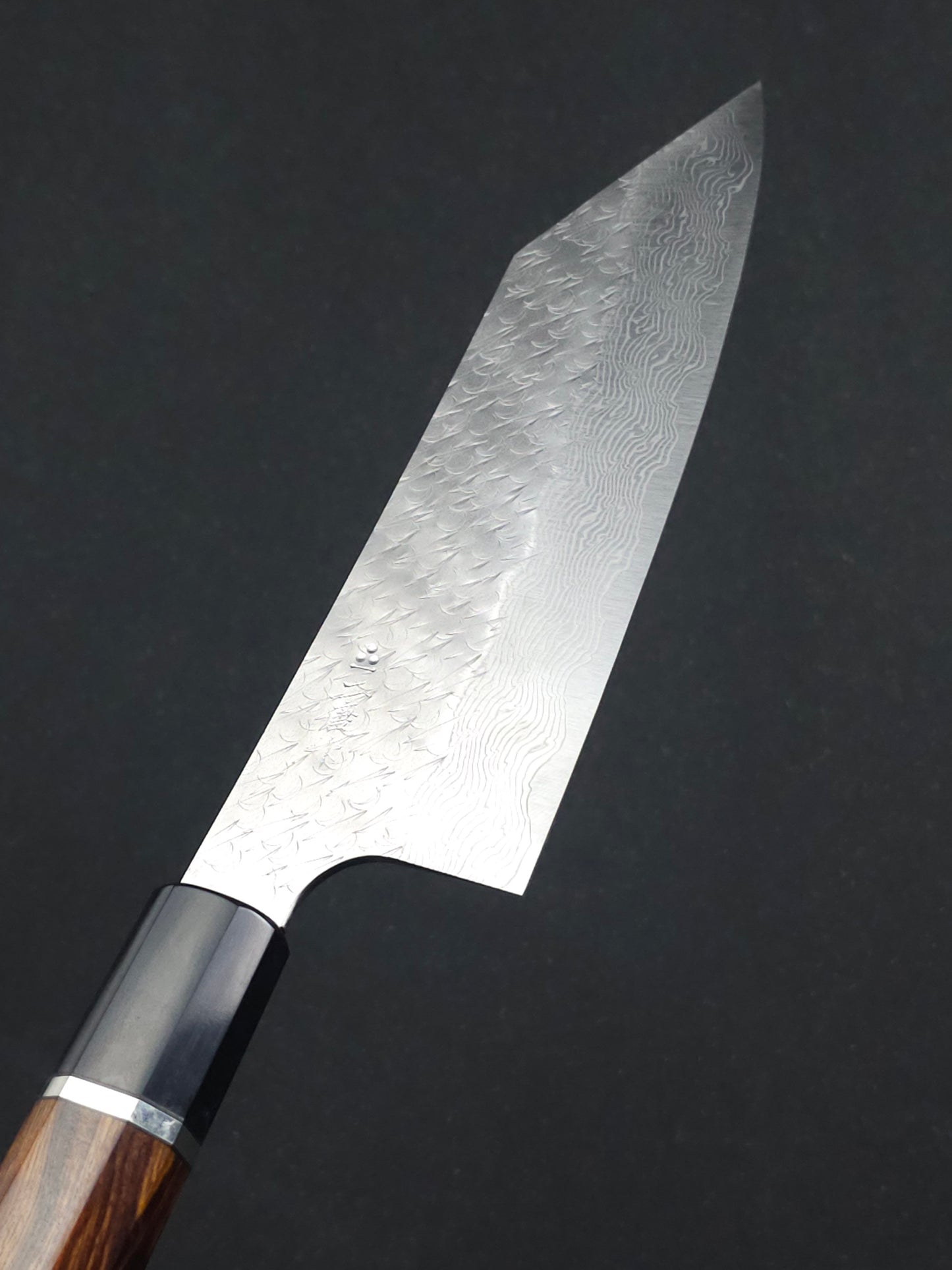 Nigara Hamono SPG Strix Damascus Kiritsuke Santoku 180mm