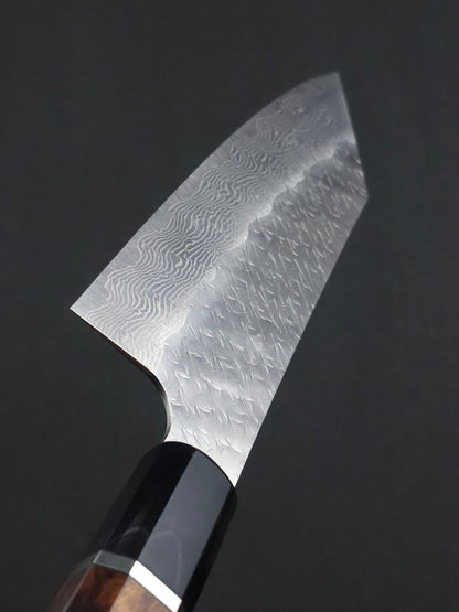 Nigara Hamono SPG Strix Damascus Kiritsuke Santoku 180mm